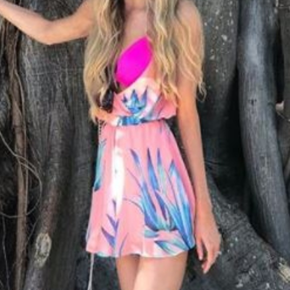 Show Me Your Mumu Olympia Romper Tropical Twist - Picture 3 of 4